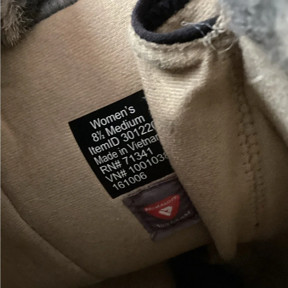 L.L. Bean Brown Winter Boots with Fur Trim